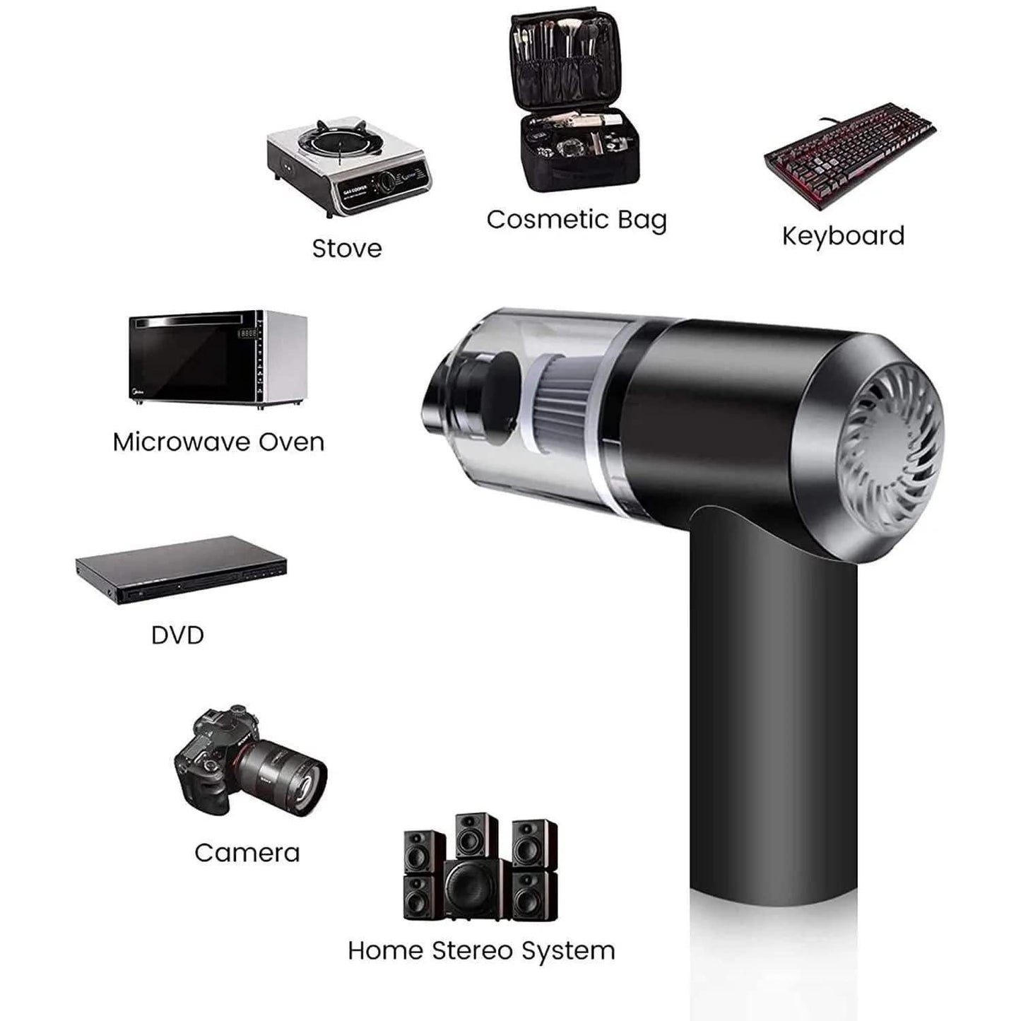 DUSTY | Portable Air Duster Wireless Vacuum Cleaner